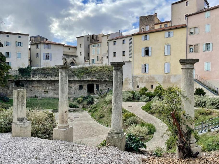 Le Moulin 3 - Appartement Tout Confort Centre Ville - Beziers - Wifi - Tv Connecte Bagian luar foto